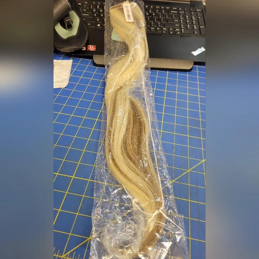 Light Brown & White Blonde Blend Hair Extension 24
